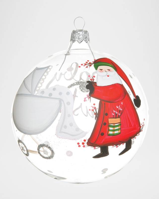 Old St. Nick Baby's First Christmas Ornament